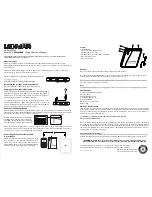 Preview for 1 page of Lenmar PPW66 Owner'S Manual