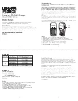 Lenmar R2G2C Owner'S Manual предпросмотр