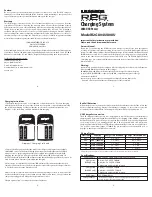 Предварительный просмотр 1 страницы Lenmar R2G804U/808U Instructions