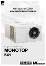Lennox EMEA MONOTOP R290 Installation, User And Maintenance Manual preview
