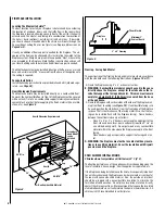 Предварительный просмотр 8 страницы Lennox Hearth Products 038M Installation And Operating Instructions Manual