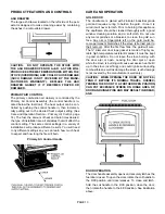 Предварительный просмотр 13 страницы Lennox Hearth Products 1900HT-M Installation And Operation Manual