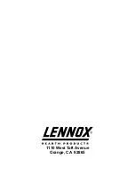 Предварительный просмотр 27 страницы Lennox Hearth Products 1900HT-M Installation And Operation Manual