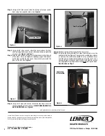 Предварительный просмотр 2 страницы Lennox Hearth Products 290M Installation Instructions