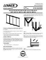 Lennox Hearth Products 36ABF Installation Instructions предпросмотр