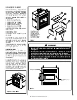 Предварительный просмотр 7 страницы Lennox Hearth Products BRENTWOOD LV Installation And Operation Instructions Manual