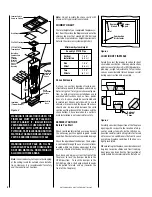 Предварительный просмотр 4 страницы Lennox Hearth Products COLONIAL COL-3629 Installation Instructions Manual