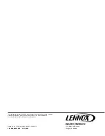 Предварительный просмотр 20 страницы Lennox Hearth Products COLONIAL COL-3629 Installation Instructions Manual