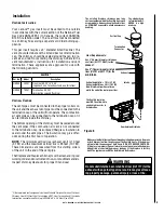 Предварительный просмотр 9 страницы Lennox Hearth Products Direct-Vent Gas Installation And Operation Manual