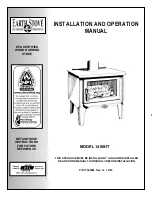 Lennox Hearth Products EARTHSTOVE 1400HT Installation And Operation Manual preview