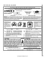 Preview for 33 page of Lennox Hearth Products ELITE CI2000HT Installation And Operation Manual