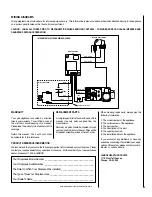 Preview for 9 page of Lennox Hearth Products ELITE E36ODGNE Care And Operation Instructions Manual