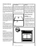 Предварительный просмотр 5 страницы Lennox Hearth Products ELITE ME43BK SP Installation And Operation Instructions Manual