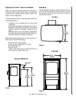 Предварительный просмотр 7 страницы Lennox Hearth Products Elite VIS25 Installation And Operation Manual