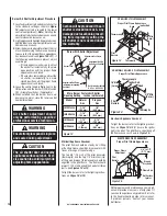 Предварительный просмотр 12 страницы Lennox Hearth Products LMDTV-3328CNM Homeowner'S Care And Operation Instructions Manual