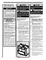 Предварительный просмотр 12 страницы Lennox Hearth Products LSM40ST-N Care And Operation Instructions Manual