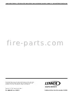 Предварительный просмотр 28 страницы Lennox Hearth Products LSM40ST-N Care And Operation Instructions Manual