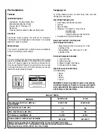 Preview for 6 page of Lennox Hearth Products Merit Medina Installation And Operation Manual