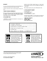 Preview for 24 page of Lennox Hearth Products Merit Medina Installation And Operation Manual