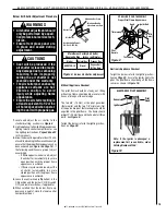 Preview for 15 page of Lennox Hearth Products MLDVTCD-35NE Care And Operation Instructions Manual