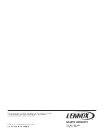 Предварительный просмотр 20 страницы Lennox Hearth Products MPE-36R Installation And Operating Instructions Manual