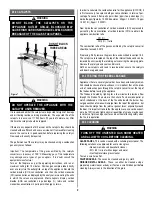 Предварительный просмотр 9 страницы Lennox Hearth Products Radium-NG Assembly, Installation And Operation Instructions