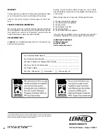 Предварительный просмотр 36 страницы Lennox Hearth Products RAVELLE 30 Installation And Operation Manual