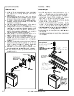 Preview for 20 page of Lennox Hearth Products RAVELLE 42 Installation And Operation Instructions Manual