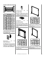 Preview for 9 page of Lennox Hearth Products Signature Montebello LSM40L Homeowner'S Care And Operation Instructions Manual