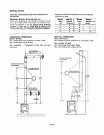 Предварительный просмотр 8 страницы Lennox Hearth Products TG300DV Installation And Operator'S Manual