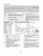 Предварительный просмотр 11 страницы Lennox Hearth Products TG300DV Installation And Operator'S Manual