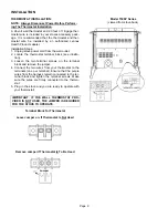 Предварительный просмотр 9 страницы Lennox Hearth Products Traditions T300P Series Installation And Operation Manual