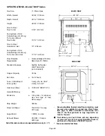 Предварительный просмотр 26 страницы Lennox Hearth Products Traditions T300P Series Installation And Operation Manual