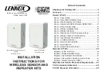 Предварительный просмотр 1 страницы Lennox 106924-01 Installation Instructions Manual