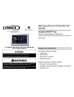 Lennox 11U61 Setup And Installation Manual preview