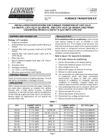 Preview for 1 page of Lennox 16L23 Installation Instructions Manual