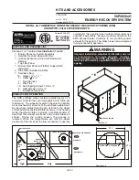 Lennox 50P2050 H Series Installation Instructions Manual предпросмотр