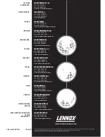 Предварительный просмотр 20 страницы Lennox A111C User Manual