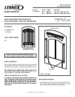 Lennox ADAGIO-IG Installation Instructions предпросмотр