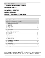 Предварительный просмотр 2 страницы Lennox AIRCOOLAIR CIC 020S Installation, Operation & Maintenance Manual