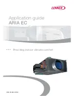 Preview for 1 page of Lennox ARIA EC 10 Application Manual