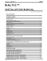 Предварительный просмотр 5 страницы Lennox BAC 024 SNM 3M Installation, Operating And Maintenance Manual