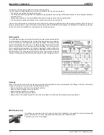 Предварительный просмотр 16 страницы Lennox BAC 024 SNM 3M Installation, Operating And Maintenance Manual