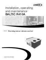 Preview for 1 page of Lennox BAC020SNM Installation, Operating And Maintenance