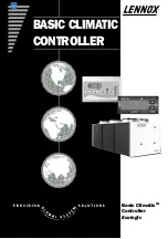 Lennox Basic Climatic Controller Ecologic Manual preview