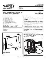 Lennox BELLA-BPK-T Installation Instructions preview