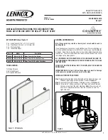 Предварительный просмотр 1 страницы Lennox BELLA-PK-TB Installation Instructions