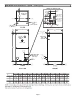 Предварительный просмотр 2 страницы Lennox CBA25UH Series Unit Information