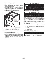 Предварительный просмотр 27 страницы Lennox CBA25UH Series Unit Information