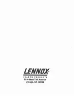 Предварительный просмотр 26 страницы Lennox CI 30 series Installation And Operation Manual